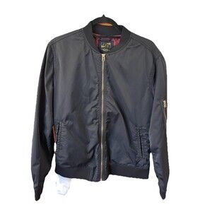 Bomber Jacket Size Medium Color Black Utility Wear CPO Shipman Supply